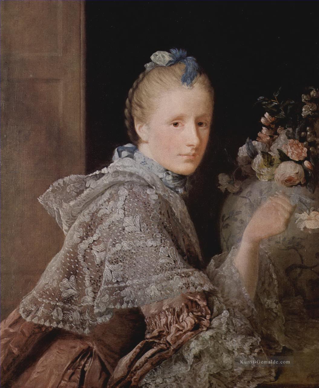 Die Frau Margaret Lindsay Allan Ramsay Portraiture Classicismus Ölgemälde